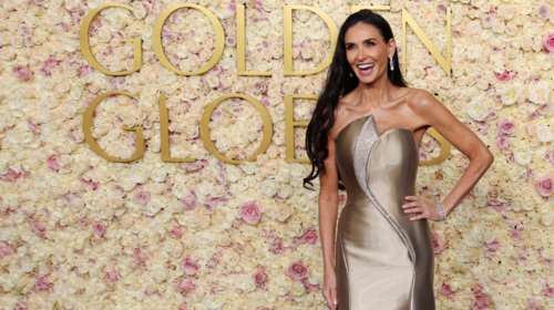 Νίκη της Ντέμι Μουρ στις Χρυσές Σφαίρες: Οι ξέφρενοι πανηγυρισμοί με τις κόρες της να χοροπηδούν [βίντεο]