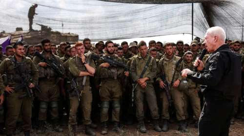 Ισραήλ: O υπουργός Άμυνας εμψυχώνει τους στρατιώτες - &quot;Θα δείτε τη Γάζα από μέσα- Θα είμαστε ακριβείς και θανατηφόροι&quot;