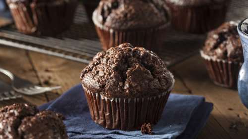 Μάφιν κακάο χωρίς αυγά και γάλα - Φανταστική συνταγή και νηστίσιμη