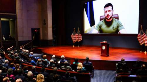 "I have a dream": Η ομιλία Ζελένσκι στο αμερικανικό Κογκρέσο - Ζήτησε να "κλείσουν τους ουρανούς" στους Ρώσους