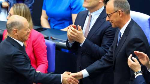 Τέλος στο θρίλερ στη Γερμανία: Εξελέγη καγκελάριος ο Μερτς με 325 ψήφους, 9 περισσότερες από όσες απαιτούνταν