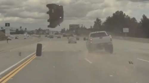 Επεισοδιακή τούμπα στον αέρα α λα "Fast &amp; Furious" στο Λος Άντζελες [βίντεο]