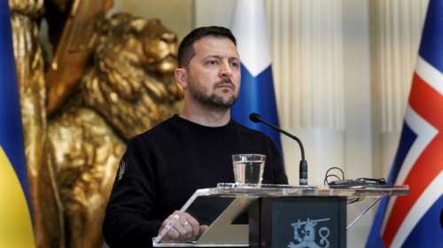 Στη Χάγη ο Ζελένσκι: &quot;Καμία ειρήνη χωρίς δικαιοσύνη για την Ουκρανία&quot;