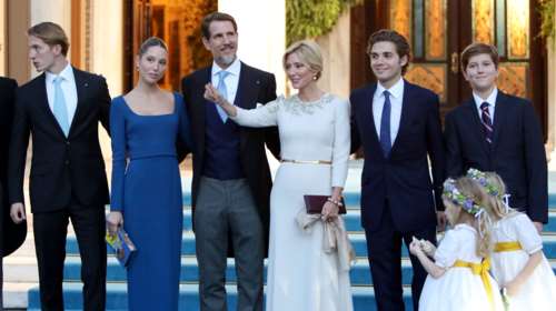 Παύλος - Μαρί Σαντάλ: Η υποδοχή στη βασίλισσα Ελισάβετ την ημέρα του γάμου τους - Το φιλί στο ένα μάγουλο και στο χέρι