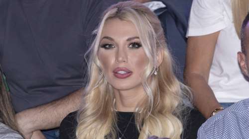 Κωνσταντίνα Σπυροπούλου: Η στιλάτη εμφάνιση στο ΟΑΚΑ για τον Παναθηναϊκό - Οι πράσινες πινελιές στο look της