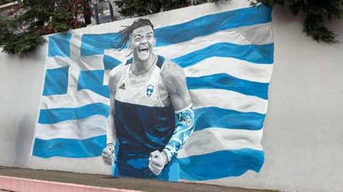 Ο &quot;Μανόλο&quot; έγινε γκράφιτι σε δημοτικό σχολείο της Θεσσαλονίκης [εικόνες]