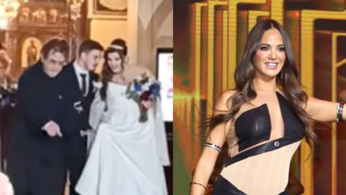 Περιστέρι: Ζευγάρι παντρεύτηκε με τη Ρία Ελληνίδου να τραγουδά... απέναντι από την εκκλησία [βίντεο]