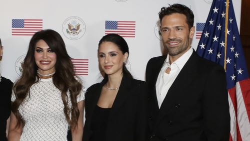 Κίμπερλι Γκίλφοϊλ: Επιβεβαίωσε την κουμπαριά με την Αλεξάνδρα Νίκα και τον Κωνσταντίνο Αργυρό