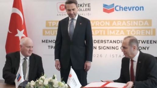 Συμφωνία Τουρκίας - Chevron: Ξεκινούν έρευνες για πετρέλαιο και φυσικό αέριο - Στόχος το ένα εκατ. βαρέλια