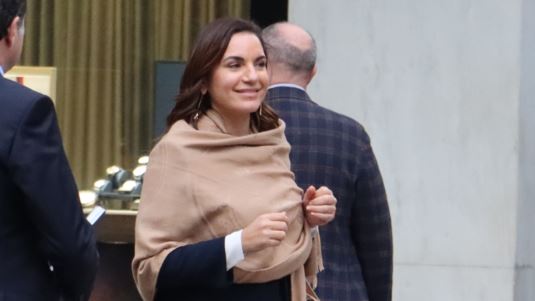 Όλγα Κεφαλογιάννη: Super chic στο κέντρο της Αθήνας