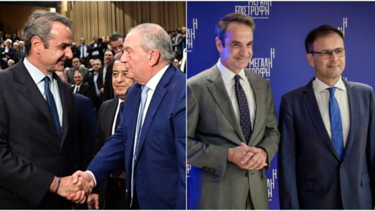 Στυλιανίδης vs Πατέλης: Οι δύο ψυχές της ΝΔ σε δύο παρουσιάσεις βιβλίων - &quot;Ήρθε η ώρα να ξαναζεσταθούμε λίγο&quot;