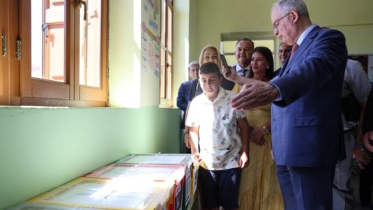 Ο συγκινητικός αγιασμός στην ακριτική Τέλενδο με έναν μόνο μαθητή του δημοτικού - Παρών και ο Πρόεδρος της Δημοκρατίας