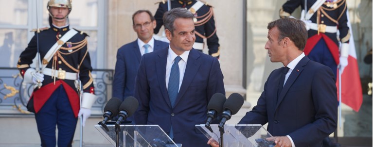 Μητσοτάκης Μακρόν