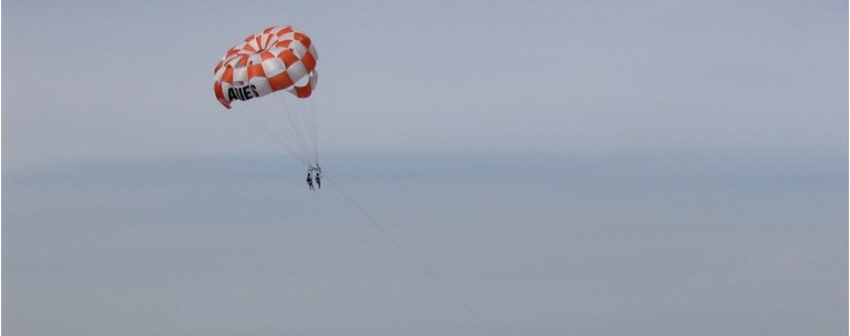 parasailing