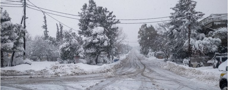 Φθιώτιδα χιόνια