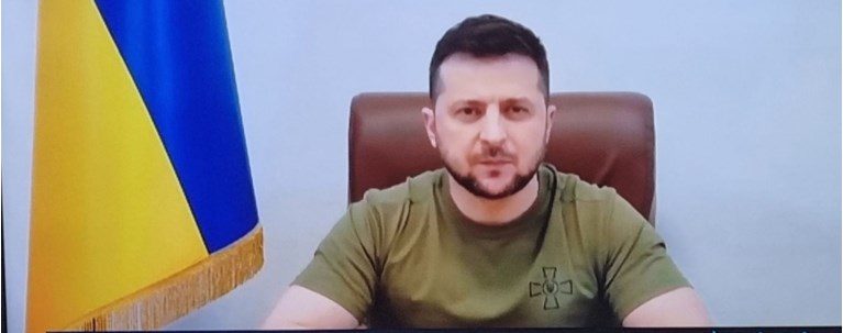 Ζελένσκι στην Κνεσέτ