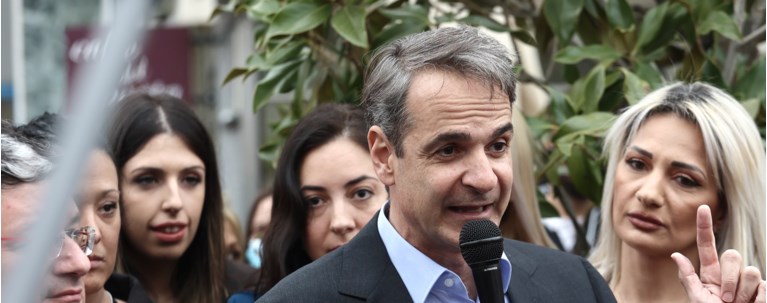 Μητσοτάκης περιοδεία Αχαρνές