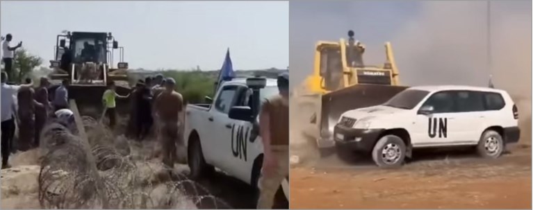 Κύπρος επίθεση Τουρκοκυπριών στη Νεκρή Ζώνη κατά μελών του ΟΗΕ