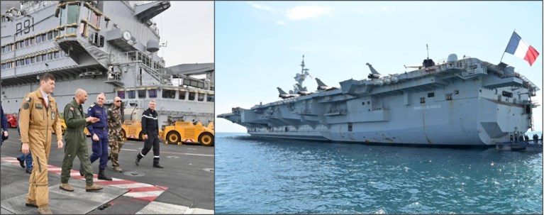 αεροπλανοφορο σαρλ ντε γκολ στο φαληρο
