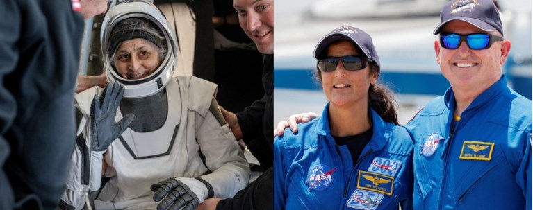 NASA ΑΥΣΤΡΟΝΑΥΤΗΣ ΣΟΥΝΙ ΓΟΥΛΙΑΜΣ