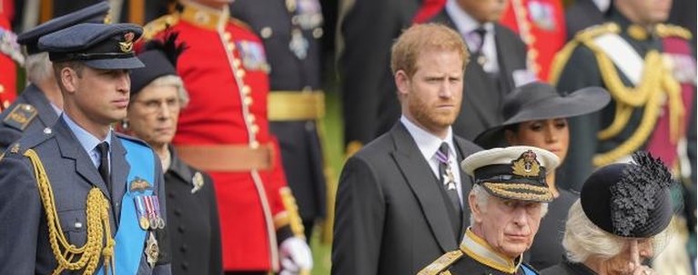 King Charles Prince Harry and Prince William