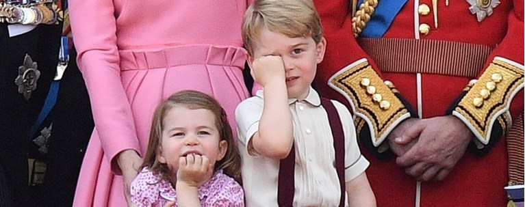 princess charlotte prince george