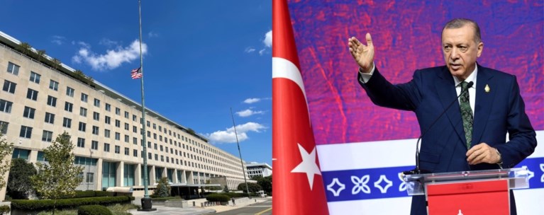Στέιτ Ντιπάρτμεντ, Ερντογάν
