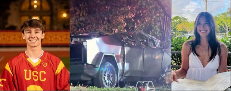 ΗΠΑ ΔΥΣΛΕΙΤΟΥΡΓΙΑ TESLA CYBERTRUCK ΠΑΓΙΔΑ ΘΑΝΑΤΟΥ ΓΙΑ ΦΟΙΤΗΤΕΣ