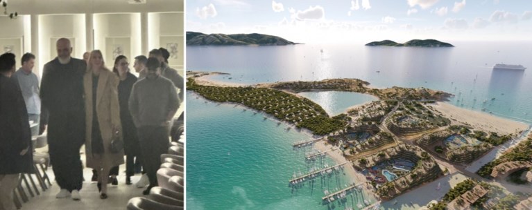 ΑΛΒΑΝΙΑ ΙΒΑΝΚΑ ΤΡΑΜΠ ΕΝΤΙ ΡΑΜΑ