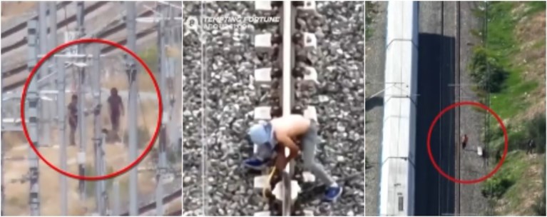 Πλιάτσικο σε ράγες