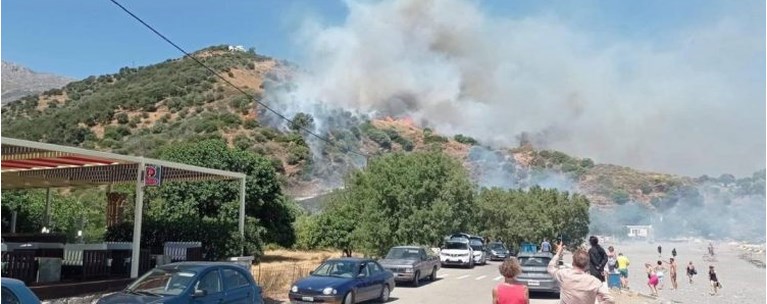φωτια ρεθυμνο