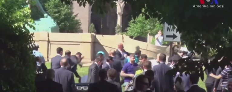 επεισόδια μπράβοι Ερντογάν