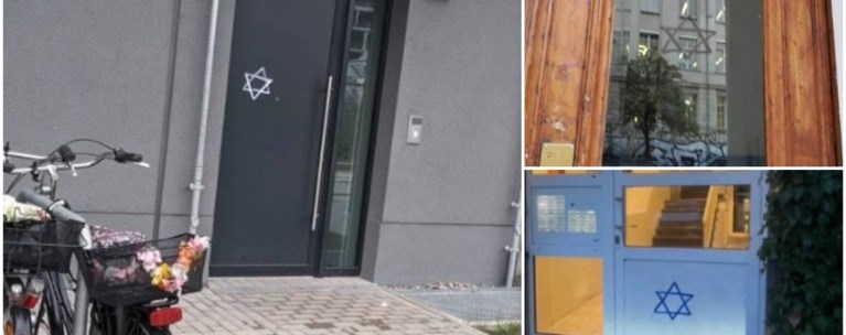 Εικόνες ντροπής και σκοταδισμού στην Γερμανία: Σημαδεύουν σπίτια Εβραίων με... | Διεθνή Ειδήσεις