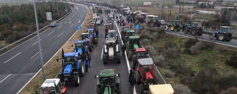 Ποιες εθνικές οδοί έχουν κλείσει από τα αγροτικά μπλόκα