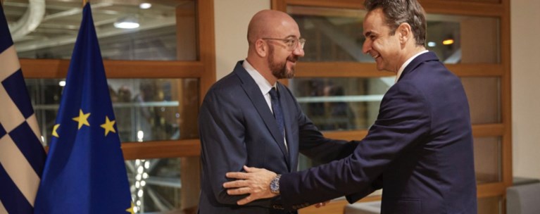 Βρυξέλλες: Δείπνο Μητσοτάκη – Μισέλ για οικονομία και Τουρκία