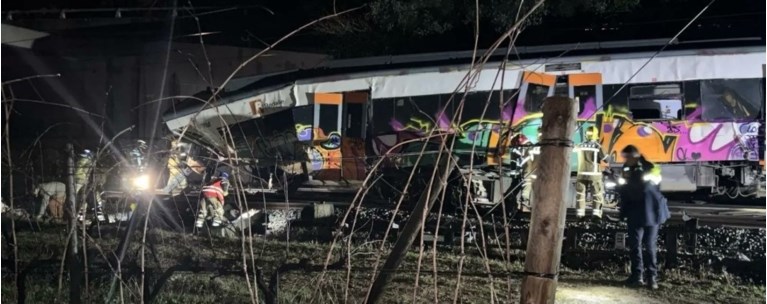 ΣΙΔΗΡΟΔΡΟΜΙΚΟ ΑΤΥΧΗΜΑ ΒΑΡΚΕΛΩΝΗ ΙΣΠΑΝΙΑ