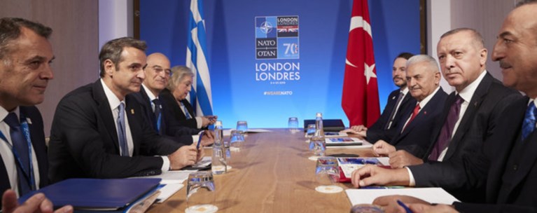 Ολοκληρώθηκε η συνάντηση Μητσοτάκη-Ερντογάν - Κράτησε 1,5 ώρα