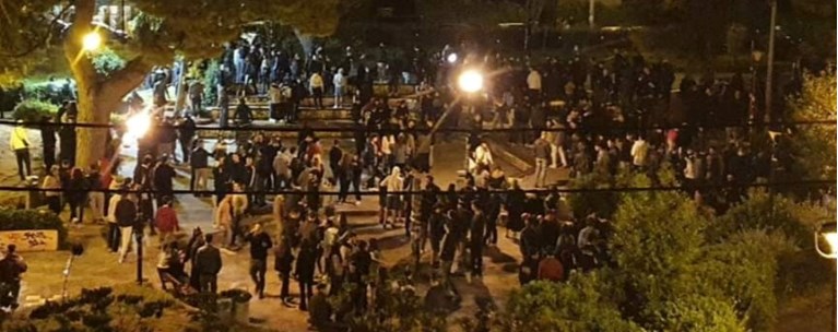 Κόσμος συγκεντρωμένος Αγία Παρασκευή