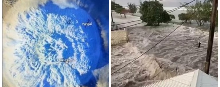 Ηφαίστειο Τσουνάμι Ειρηνικός