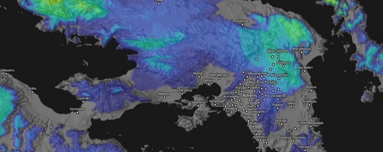 χαρτες μετεο