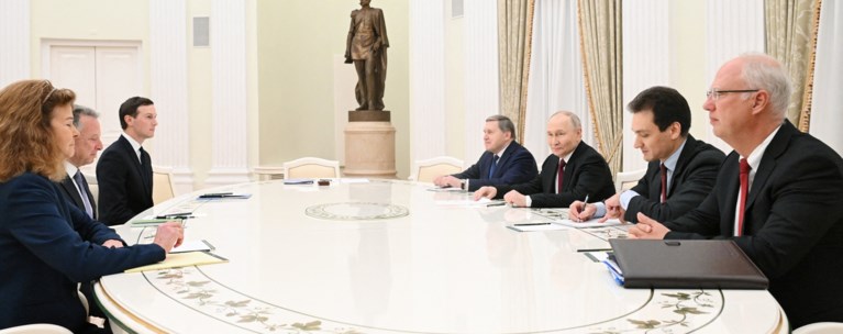 ΣΥΝΑΝΤΗΣΗ ΠΟΥΤΙΝ ΓΟΥΙΤΚΟΦ ΚΟΥΣΝΕΡ ΜΟΣΧΑ ΓΙΑ ΟΥΚΡΑΝΙΑ