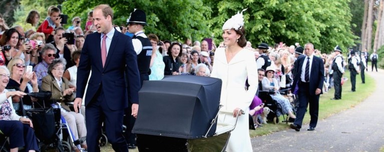 princess charlotte prince george