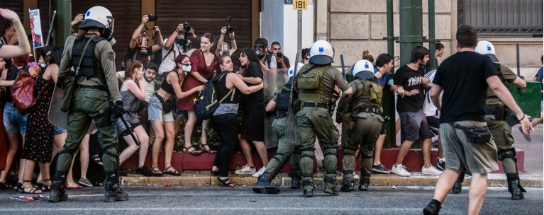 επεισόδια Αθήνα