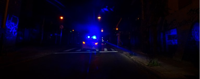 περιπολικό νύχτα