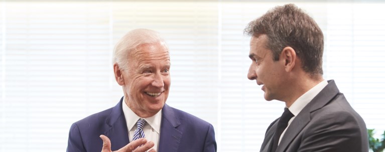 Μητσοτάκης - Μπάιντεν