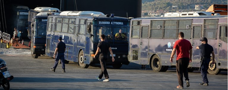 αστυνομικές δυνάμεις Λέσβος