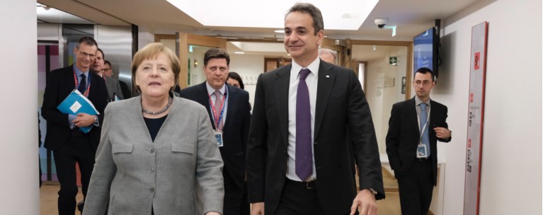 Μητσοτάκης Μέρκελ