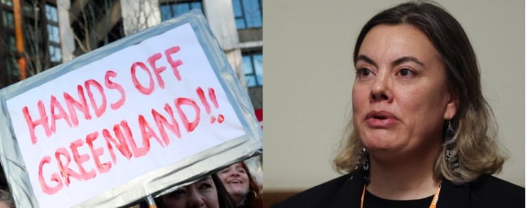 γροιλανδια υπουργος ορυκτων