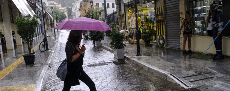 βροχη