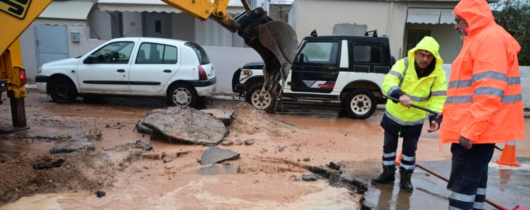κακοκαιρια δυτικη αττικη